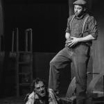 Jim McKeown & Blaine Nugent in The Cripple of Inishmaan (Theatre U Mosta, Perm, Russia, 2016). Photo by Vadim Balakin.