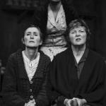 Mairead Eastwood, Claire Quinn & Ann McCourt in The Cripple of Inishmaan (Theatre U Mosta, Perm, Russia, 2016). Photo by Vadim Balakin.